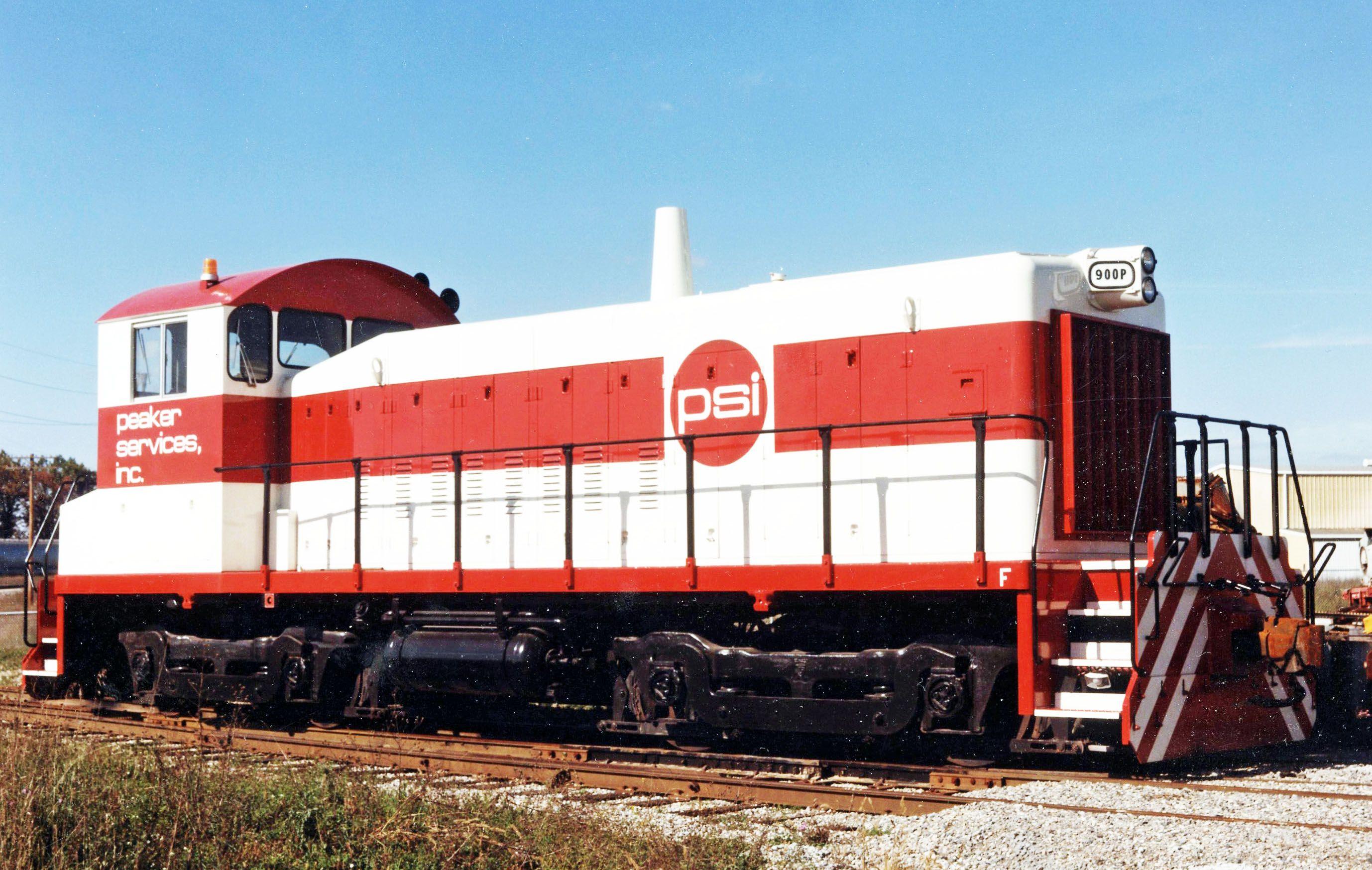 Our original locomotive test cell.